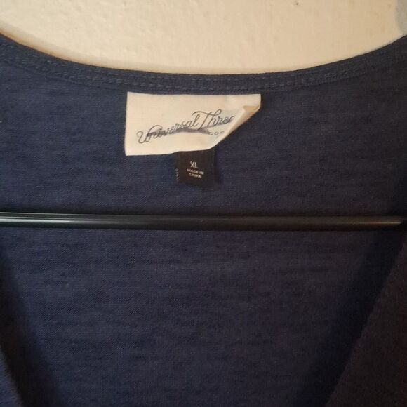 Universal Thread Dark Blue Wrap Tank Top size XL - Picture 2 of 6